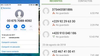 No atiendas llamadas desconocidas