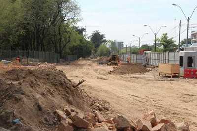 Obras en el Corredor Vial Botánico proseguirá sin interrupciones
