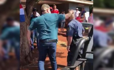 Policías denuncian a "Payo" Cubas por agresión