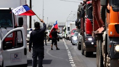 Chile: camioneros anuncian una “inminente paralización” y amenazan con llevar el país “al caos en pocos días” - ADN Paraguayo