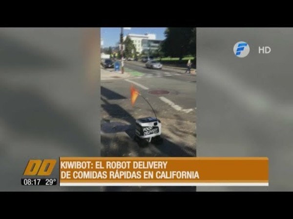 Kiwibot, el robot delivery