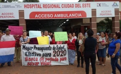 Ciudadanos piden que presupuesto de la salud sea tripilicada
