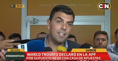 Trovato asegura que desean parar "el éxito generado"
