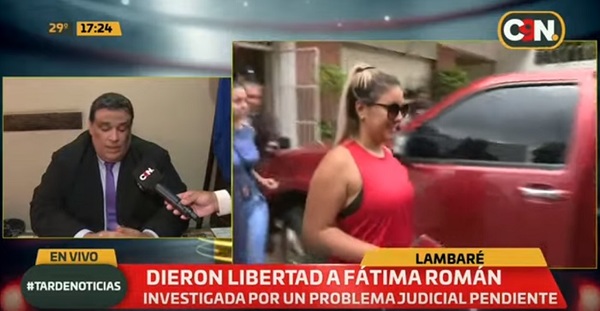 Liberan a Fátima Román, pero irá a juicio