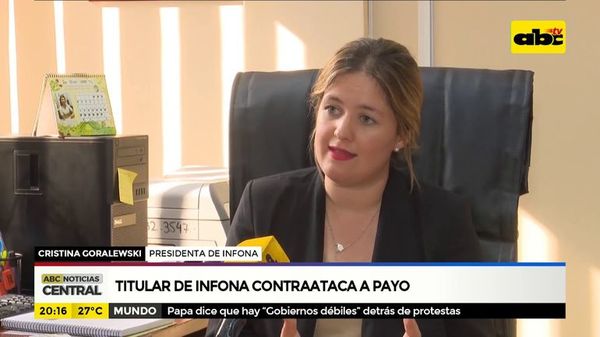 Titular de INFONA contraataca a Payo - ABC Noticias - ABC Color