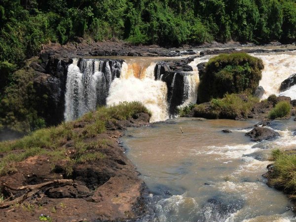 Sequía: Caudal de Saltos del Monday disminuye 70%