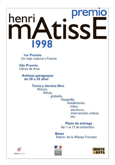 Exhiben afiches del Premio Matisse - Artes y Espectáculos - ABC Color