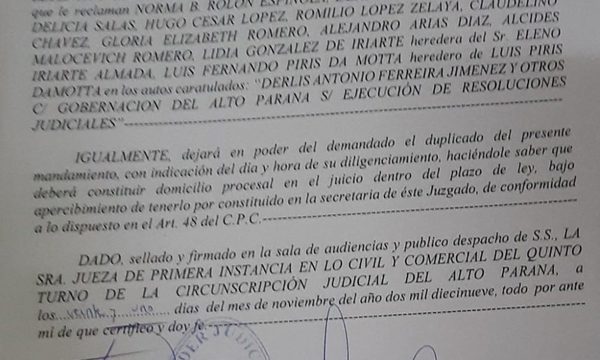 Rosca de asesores y el Gobernador justifican saqueo a indemnizados, diciendo que “hubo acuerdo”