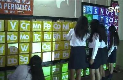 Celebran el Día Internacional de la tabla Periódica - SNT