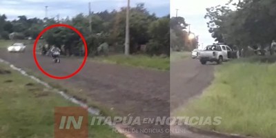 INDOCUMENTADOS OCASIONARON PERSECUCIÓN EN ARROYO PORA