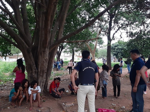 Nuevo procedimiento de rescate de madres y niños indígenas en zona de la Terminal de Ómnibus de Asunción