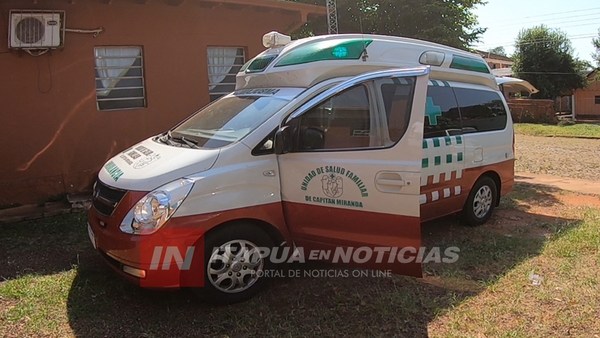 CAP. MIRANDA ADQUIERE NUEVA AMBULANCIA PARA EL DISTRITO