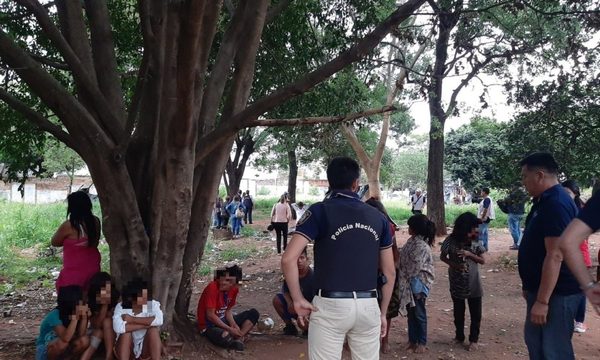 Nuevo procedimiento de rescate de madres y niños indígenas en zona de la Terminal de Ómnibus de Asunción