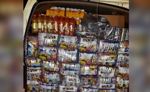 Importante cantidad de mercadería de contrabando incautado