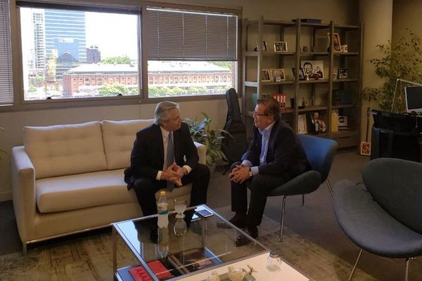 Duarte Frutos habla con Alberto Fernández sobre comisión binacional para EBY - Nacionales - ABC Color