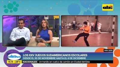 Los XXV Juegos Sudamericanos Escolares - Ensiestados - ABC Color