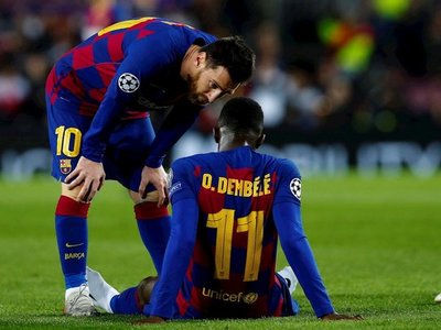 La lesión de Dembélé