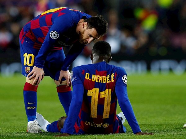 La lesión de Dembélé