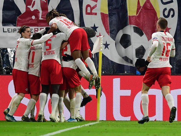 Gran remontada del Leipzig para clasificar a octavos