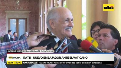 Ratti, nuevo embajador ante el vaticano - ABC Noticias - ABC Color