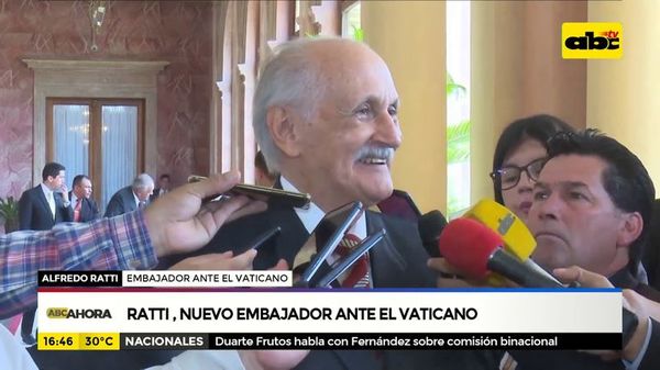 Ratti, nuevo embajador ante el vaticano - ABC Noticias - ABC Color