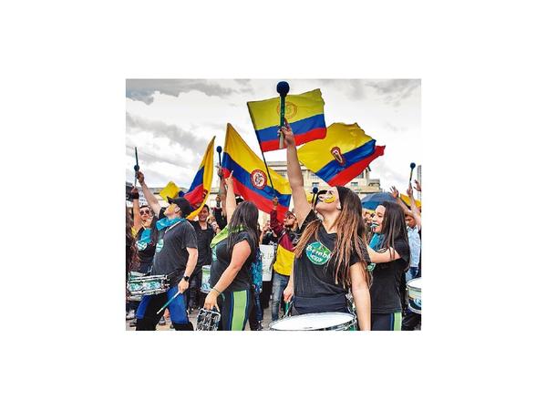 Una tibia adhesión al paro en Colombia