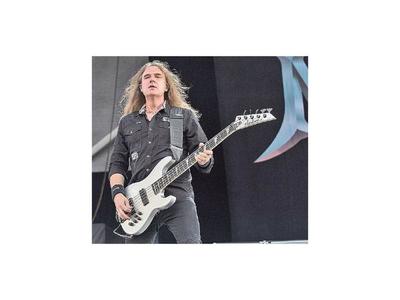 Bajista de Megadeth brinda hoy concierto intimista en el CPJ