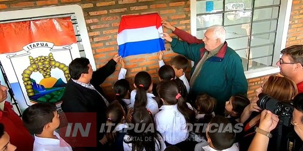 ALTO VERÁ: INAUGURAN 3 AULAS EN LA POTRERO KA’A