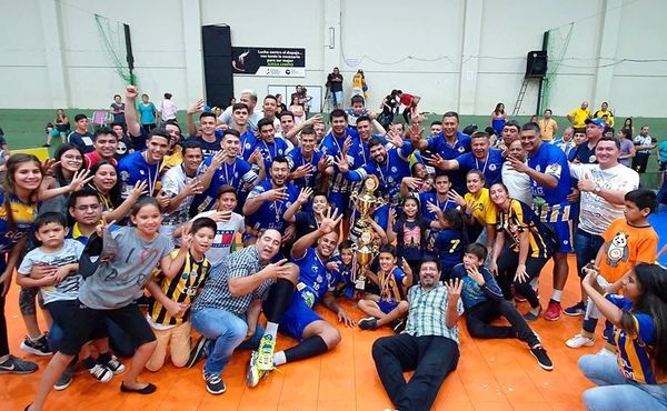 Luque Vóley, flamante campeón del torneo Clausura •