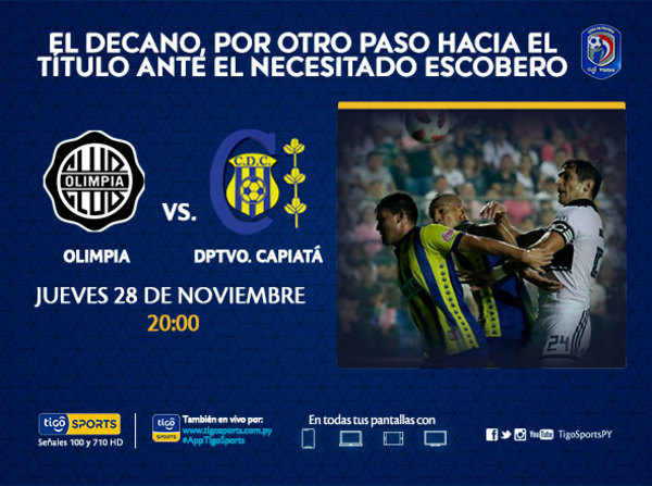 Olimpia puede dar un paso gigante hacia el tetracampeonato