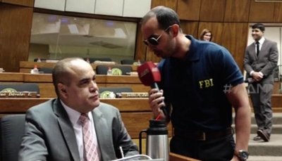 Un agente del FBI recorrió los pasillos del Congreso | Noticias Paraguay
