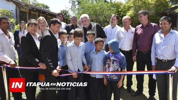 ESCUELAS DE CAMBYRETÁ FUERON BENEFICIADAS CON OBRAS DE LA GOBERNACIÓN