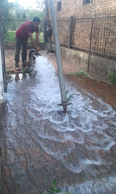 Tras varios días de protestas, se regulariza provisión de agua en Carapeguá - Nacionales - ABC Color