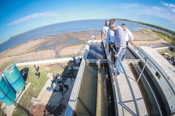 Inauguran planta móvil para garantizar servicio de agua en San Bernardino | .::Agencia IP::.