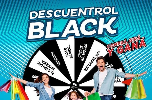 HOY / Fiesta de precios bajos en Descuentrol Black del Paseo La Galería