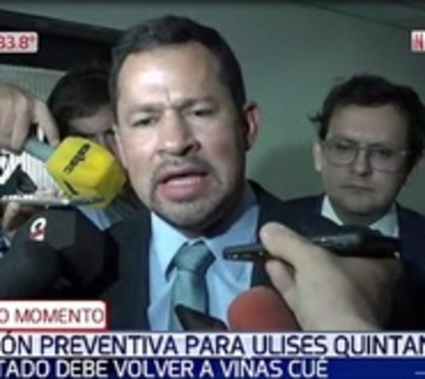 Ulises Quintana a la cárcel, otra vez - Paraguay.com