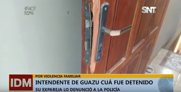 Intendente de Guazú Cuá queda detenido tras agredir a su expareja