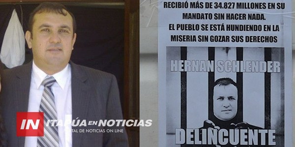 SCHLENDER INCIDENTA PROCESO PARA RECUPERAR LA INTENDENCIA