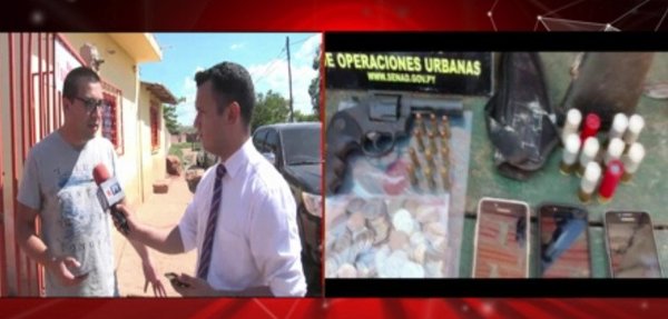 Senad elimina foco de distribución de droga en Cateura | Noticias Paraguay