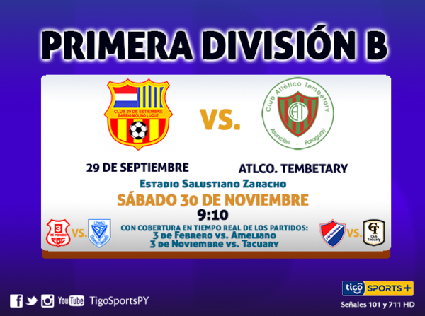 Se define el torneo de la Primera B