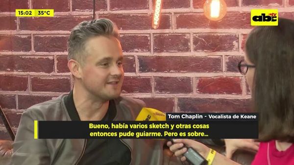 Keane volvió a brillar en una noche de pura música - Ensiestados - ABC Color