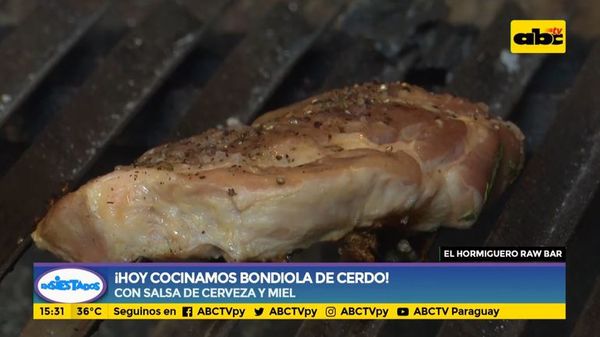 ¡Hoy cocinamos Bondiola de cerdo con salsa de cerveza y miel! - Ensiestados - ABC Color
