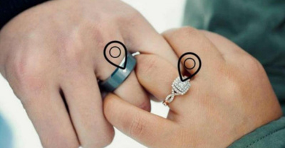 Joyeros crearon anillos con GPS para las parejas