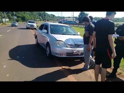 ACCIDENTE EN EL PUENTE SANTA MARIA