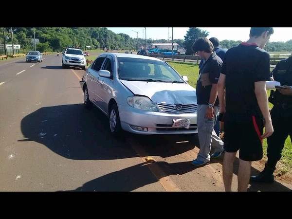 ACCIDENTE EN EL PUENTE SANTA MARIA