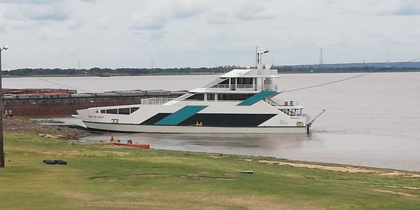 Gran exposición del primer Ferry en la Expo Chaco de Villa Hayes - Nacionales - ABC Color