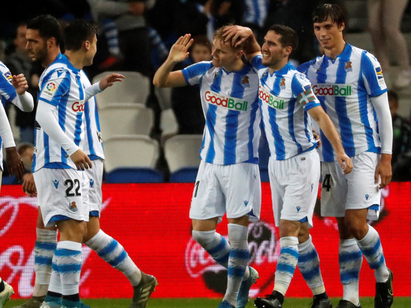Real Sociedad se luce ante su gente goleando al Eibar