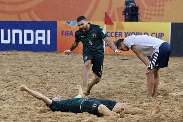 Italia es finalista del Mundial Beach Soccer de FIFA “Paraguay 2019”