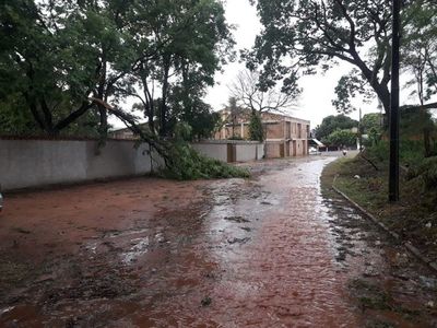 Caacupé a oscuras tras temporal - Nacionales - ABC Color