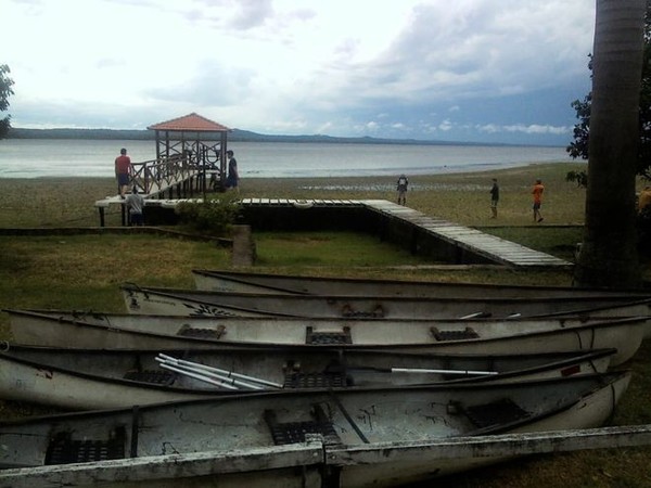 Susto en el lago Ypacaraí
